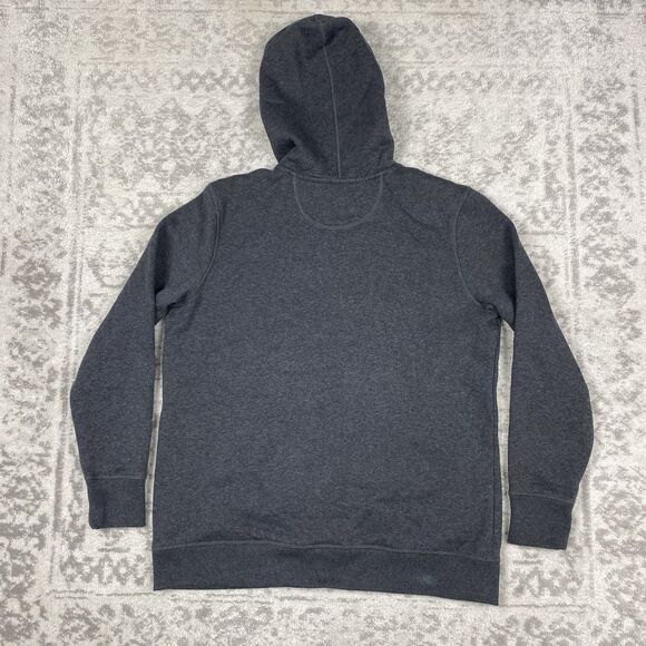 Eddie Bauer Hoodie Women's Gray Pullover Loop Button Long Sleeve Size Large - Picture 6 of 6